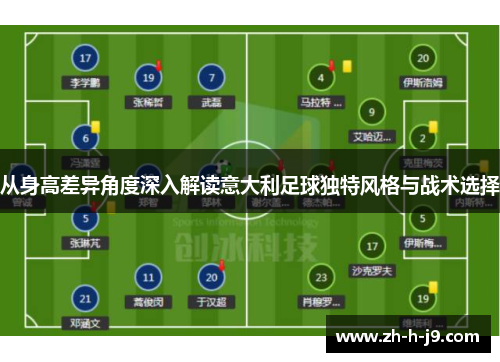 从身高差异角度深入解读意大利足球独特风格与战术选择